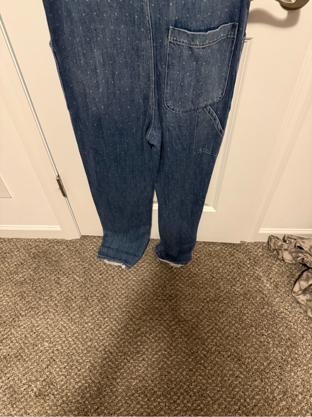 pistola Indigo Short-Sleeve Denim Jumpsuit - Picture 6 of 7